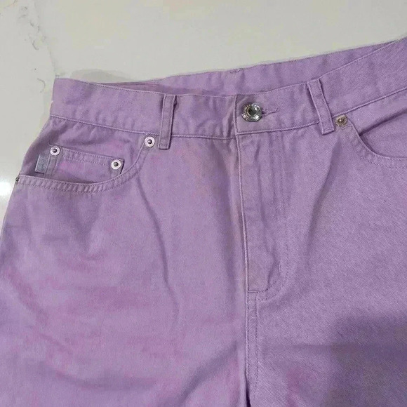 Lauren Jeans Co Ralph Lauren Lavender Purple Cropped Pants Capri Jeans Women’s 6 - Picture 2 of 7